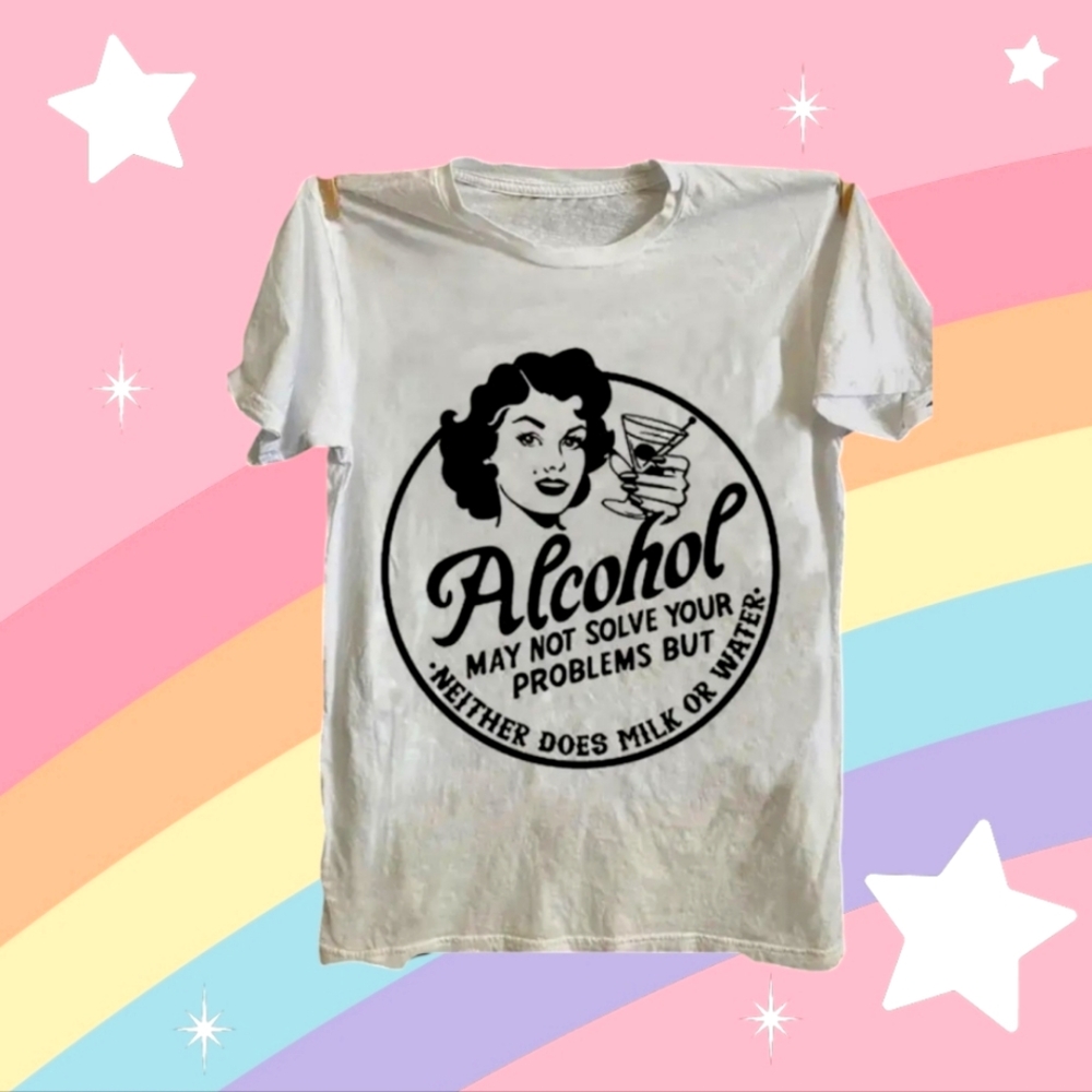 Humorous Graphic T Shirt 100% cotton